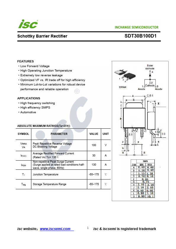 SDT30B100D1