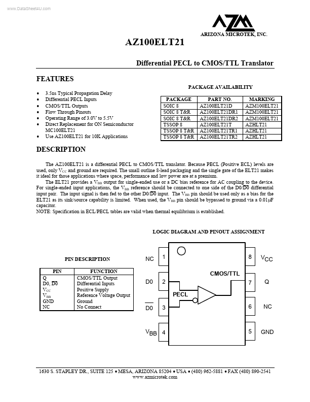 AZ100ELT21