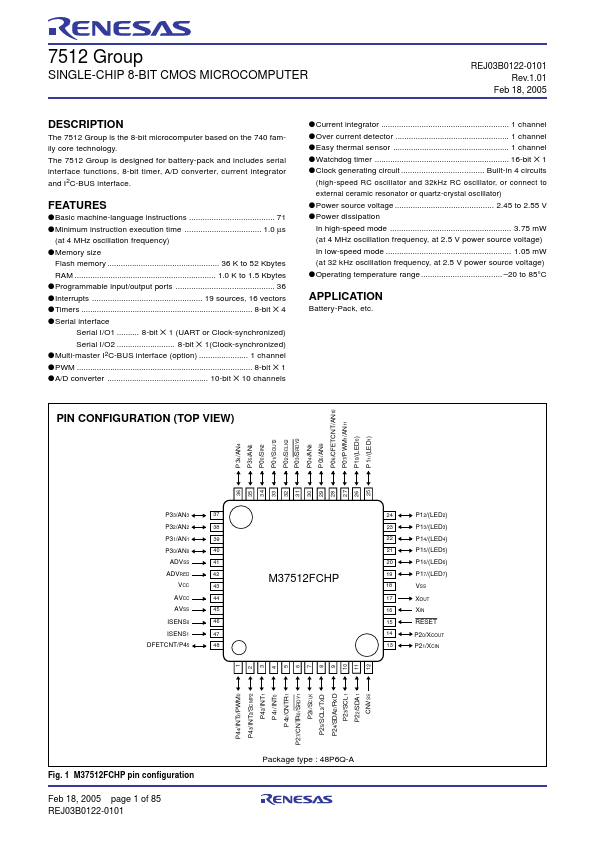 M37512FC-XXXHP