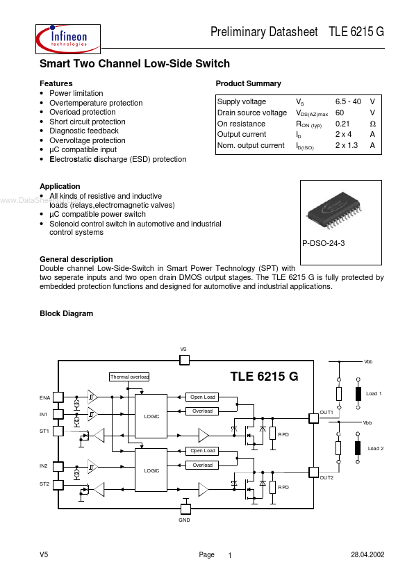 TLE6215G