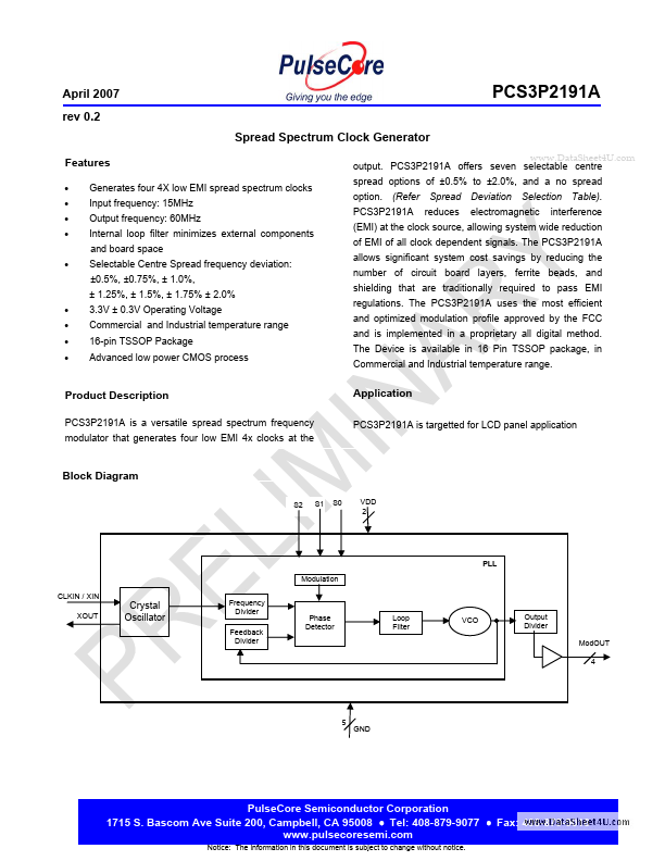 PCS3I2191A