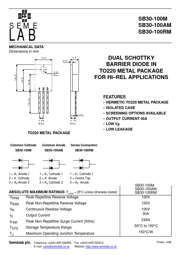 SB30-100RM