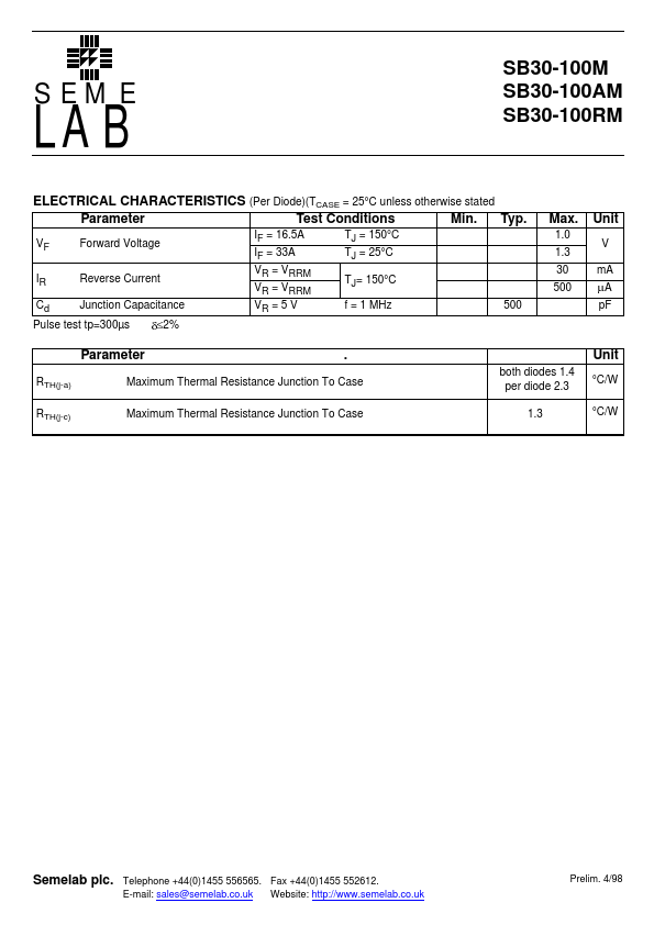 SB30-100RM