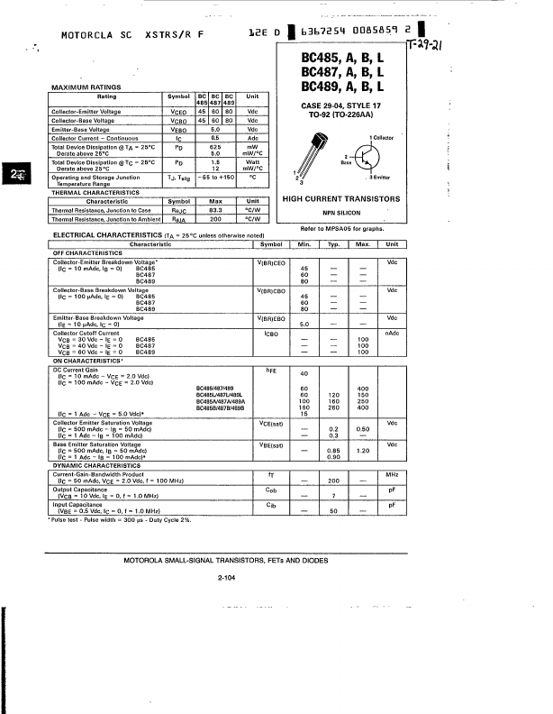 BC485L