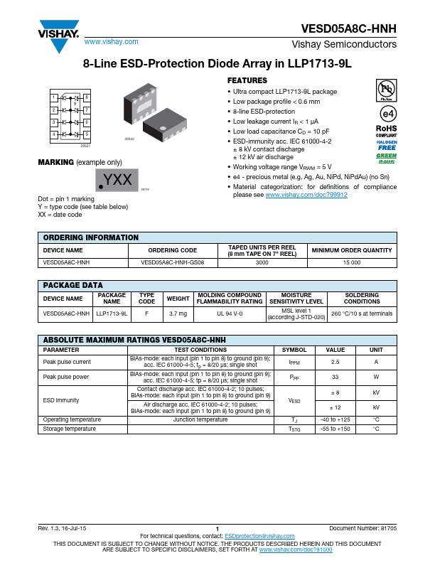 VESD05A8C-HNH